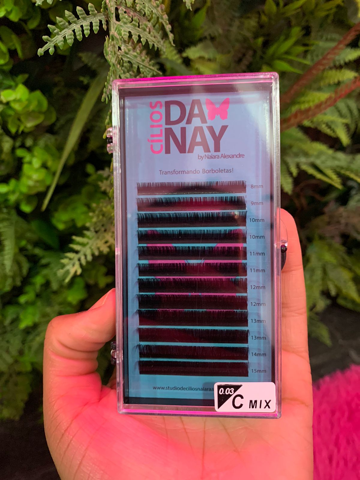Cilios da Nay - Mega Volume 0.03 D Mix