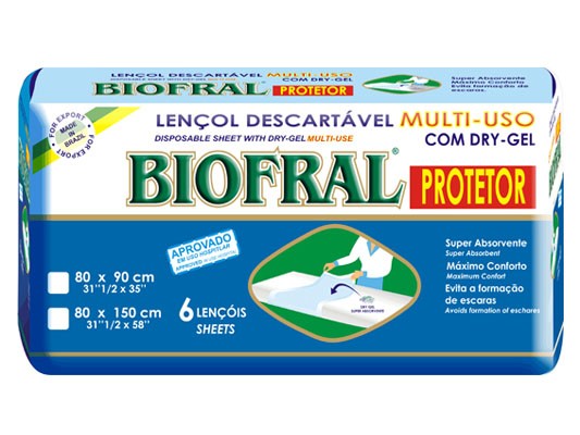Protetor Descartável Biofral 80x90