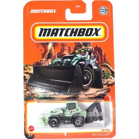 Matchbox 2022 - MBX Backhoe Escavadeira - HFP65