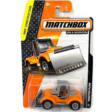 Matchbox 2014 - Tractor Plow - BDV45