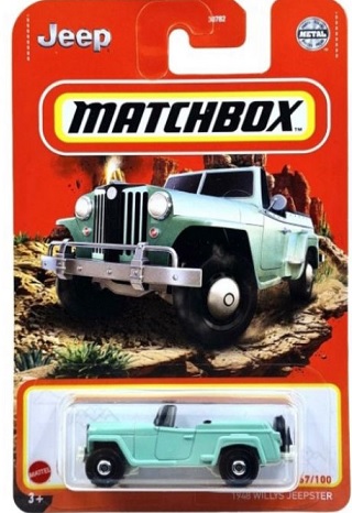 Matchbox 2021 - 1948 Willys Jeepster - GVX77