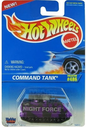 Hot Wheels 1997 - Command Tank - 16057