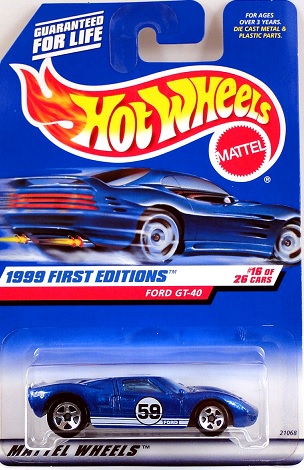 Hot Wheels 1999 - Ford GT-40 - 21068