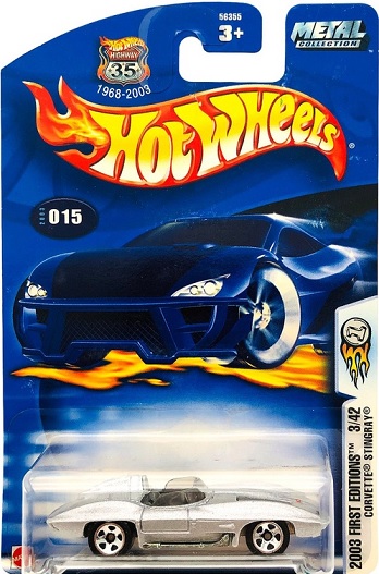 Hot Wheels 2002 - Corvette Stingray - 56355