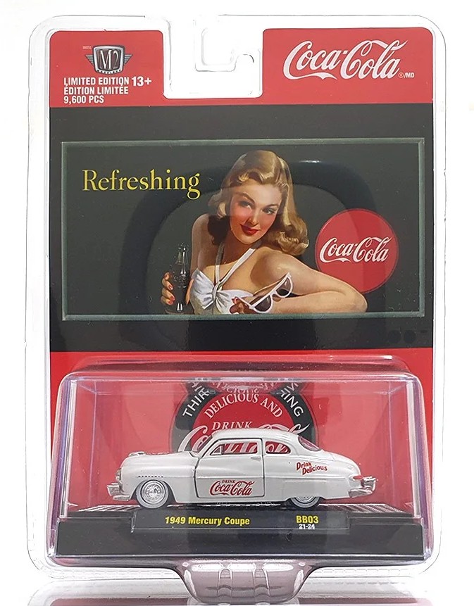 M2 - 1949 Mercury Coupe Coca-Cola BB03 21-24 - 1:64