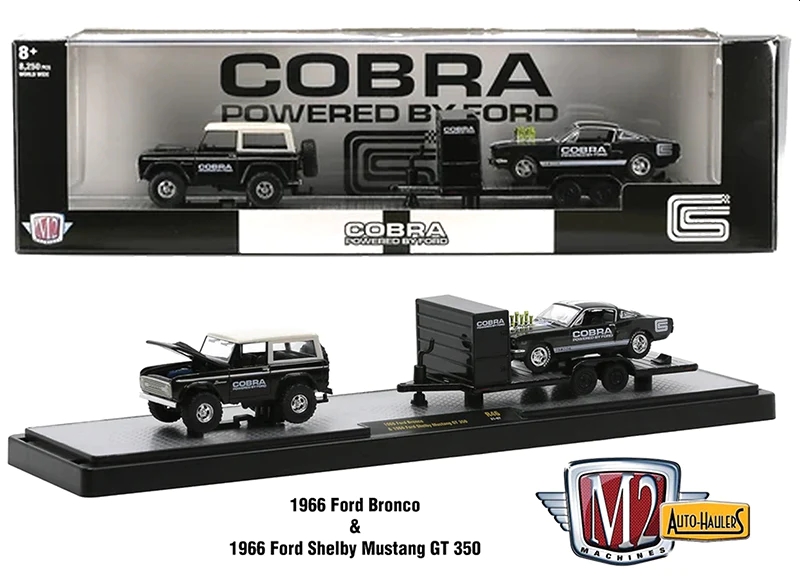 M2 - Cobra Bronco + Shelby Mustang GT 350 R46 21-07 - 1:64