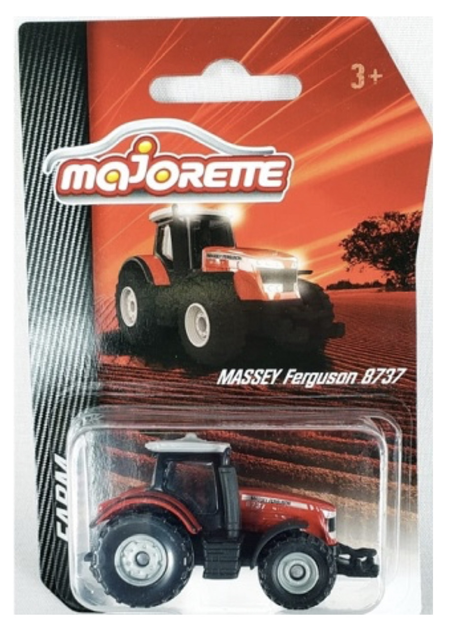 Majorette - Trator Massey Ferguson 8737 - BK240122 - 1:64