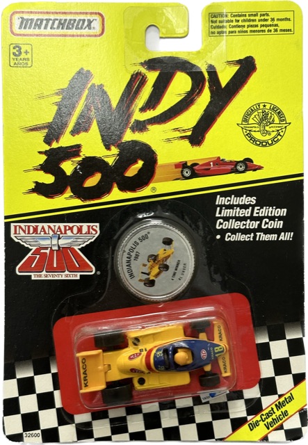 Matchbox 1992 - Fórmula Indy 500 #18