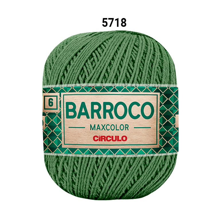 BARBANTE BARROCO MAXCOLOR 6 400g 5718