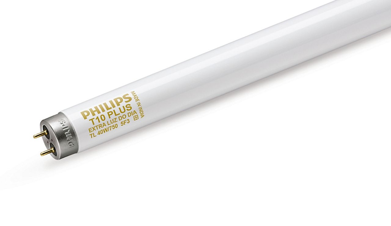 Lampada Fluorescente T10 20W 5000K - Philips