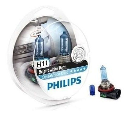 Lâmpada Philips Crystal Vision Ultra H11/hb4/hb3 Corolla - SONNIC PARTS