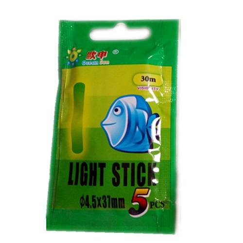 Luz Química Pesca Light Stick 045 X 37mm 5pçs