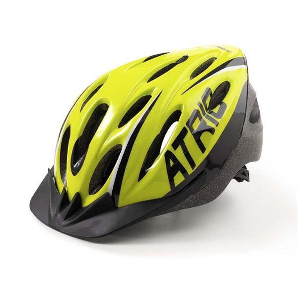 Capacete Ciclismo MTB 2.0 Neon e Preto Com Led Atrio