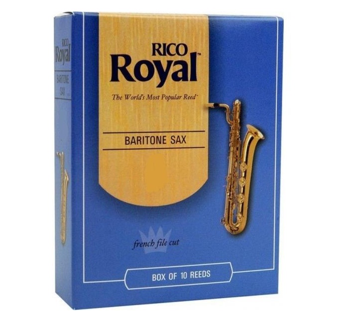 Palheta Rico Royal Sax Barítono (Unitário) - Musical Perin 