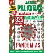 Ache Palavras Ed. 76 - Médio/Difícil - Letras Grandes - Pandemias