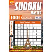 Sudoku Master Ed. 22 - Médio/Difícil - Só jogos 9x9 - Pontos Turísticos - Paris