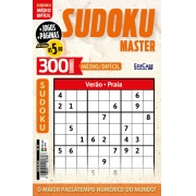 Sudoku Master Ed. 34 - Médio/Difícil - Só jogos 9x9 - Verão - Praia