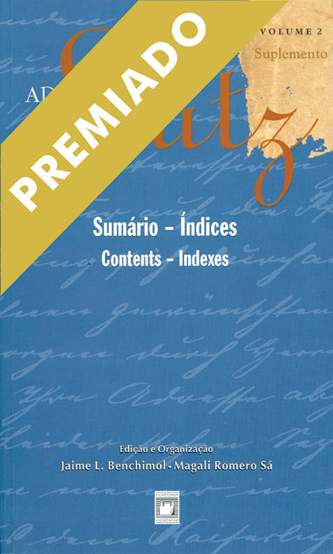 Adolpho Lutz: sumário, índices (Volume 2 - Suplemento)  - Livraria Virtual da Editora Fiocruz