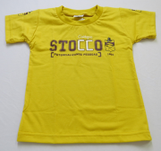 Camiseta Manga Curta - Amarela - Stocco