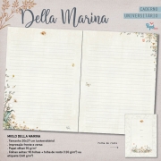 Miolo caderno universitário Della Marina