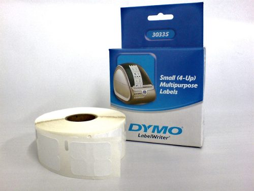 Etiqueta p/ impressora térmica LabelWriter 13mmx13mm 1 Rolo C/3000 un. 30335 Dymo