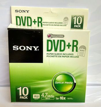 50 DVD+R SONY 16  COM LOGO