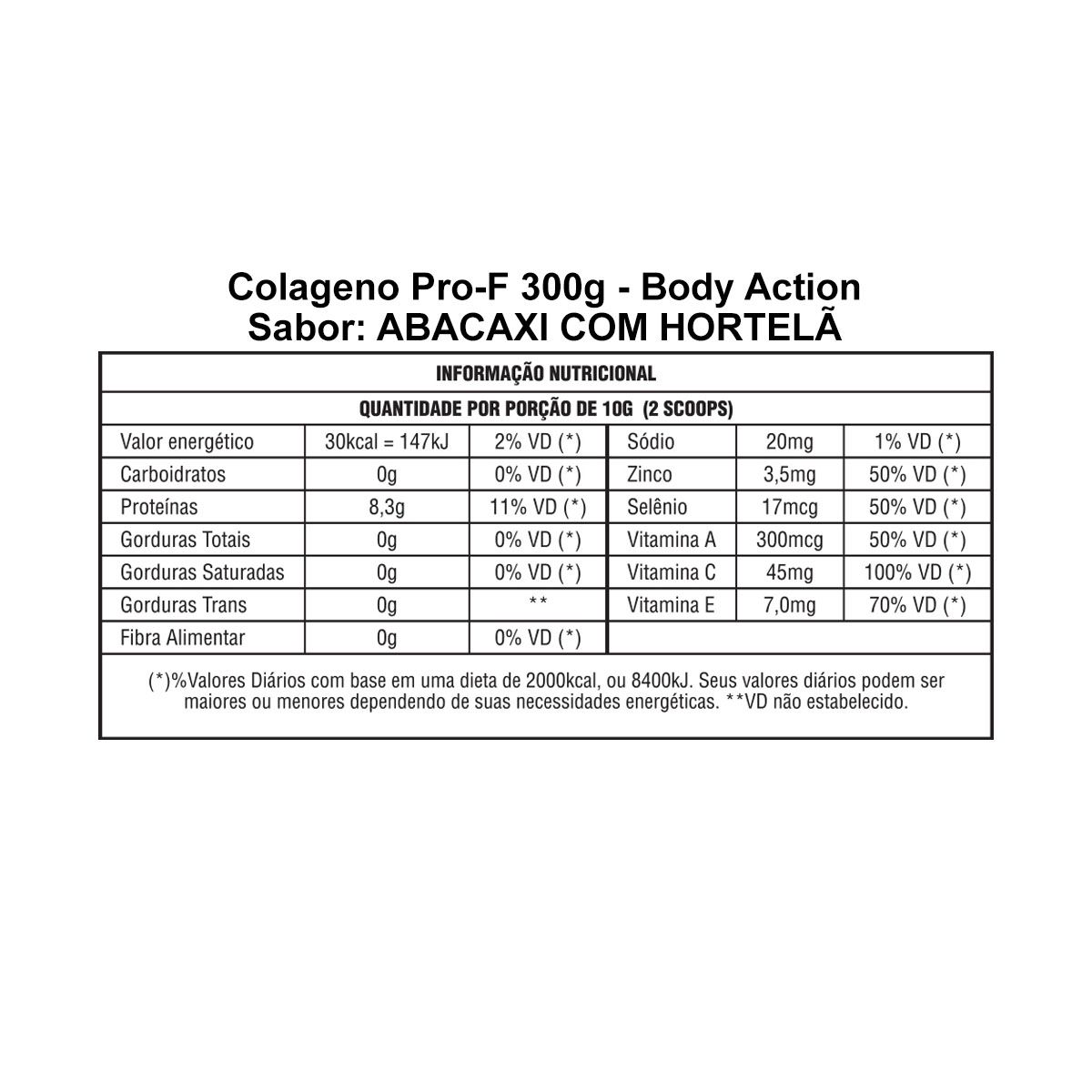 Colágeno Pro-F 300g - Body Action