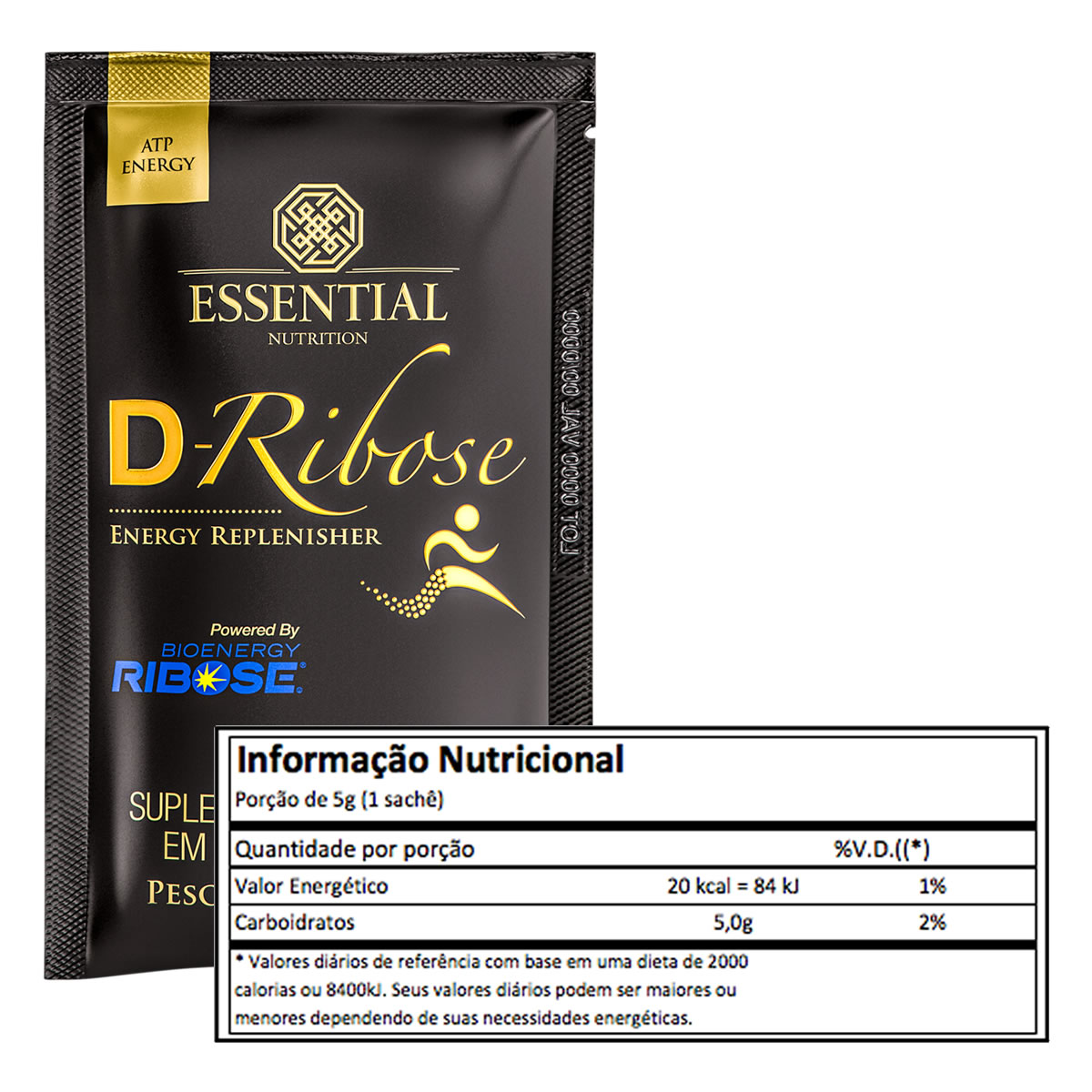 D-Ribose Sachê - Essential Nutrition