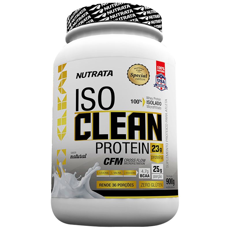 Iso Clean Protein - 900g - Nutrata