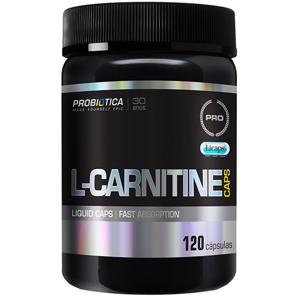 L-Carnitine 120 Cápsulas - Probiótica 