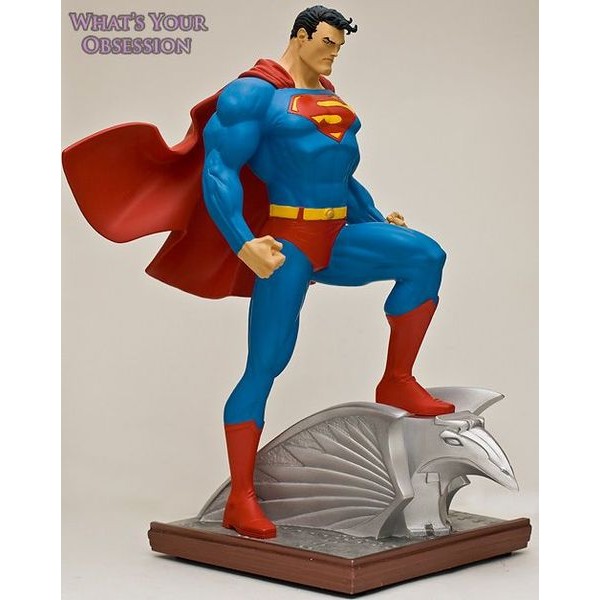 DC Direct Superman Full size statue by Jim lee  - Movie Freaks Collectibles