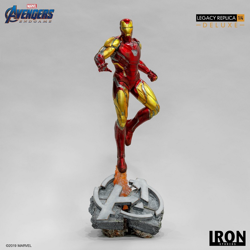 Iron Studios Iron Man Mark LXXXV Deluxe Legacy Replica 1/4 - Avengers: Endgame - Homem de Ferro  - Movie Freaks Collectibles