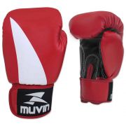 Luva de boxe Muvin Bolt BX (vermelha)