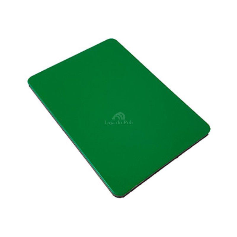 Chapa De ACM Verde Fosco 3mm 150 x 500 cm, Placa De Alumínio Composto ACP