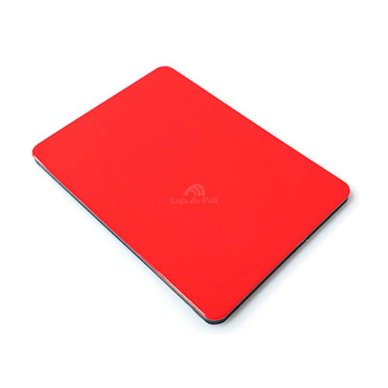 Chapa De ACM Vermelho Brilho 3mm 150 x 500 cm, Placa De Alumínio Composto ACP