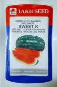 Semente Melancia Híbrida Sweet K (Takii Seed) - 1.000 sementes