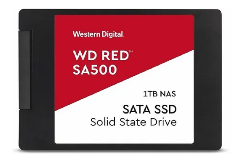 Disco Sólido Interno Western Digital Wd Red Sa500 Wds100t1r0a 1tb Vermelho