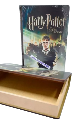 Caixa Guarda Livro Harry Potter