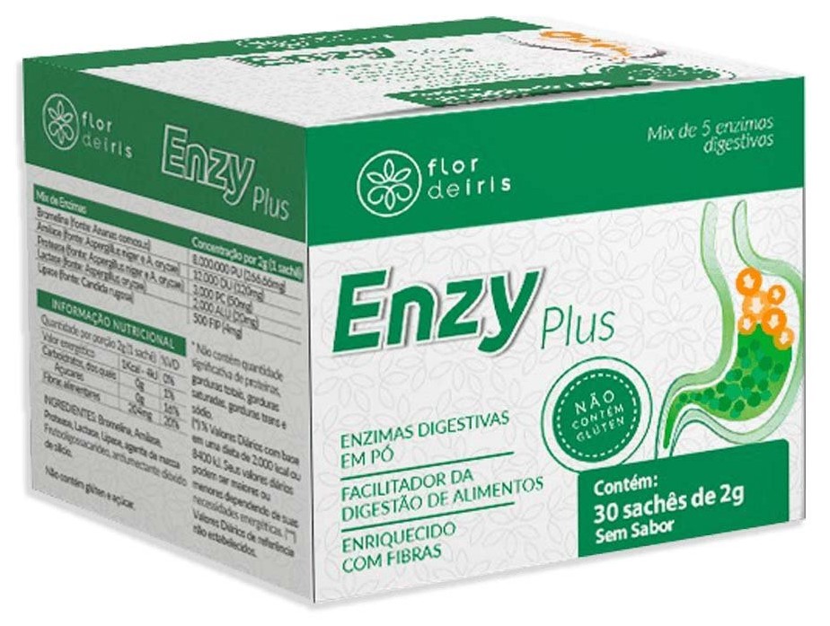 Enzy Plus - Mix de enzimas digestivas