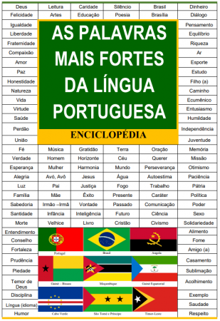 As Palavras Mais Fortes  da Língua Portuguesa