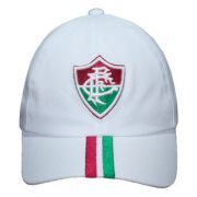 Boné  Fluminense Futebol Liga Retrô Aba Curva Snapback BR faixa tricolor