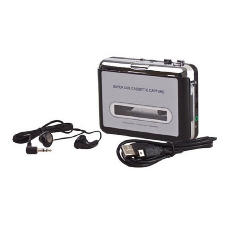 Conversor De Fita Cassette Usb Tocador E Conversor K7 Mp3