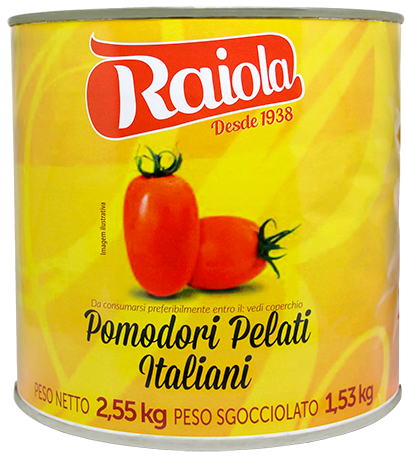 Tomate Pelado 2,55kg