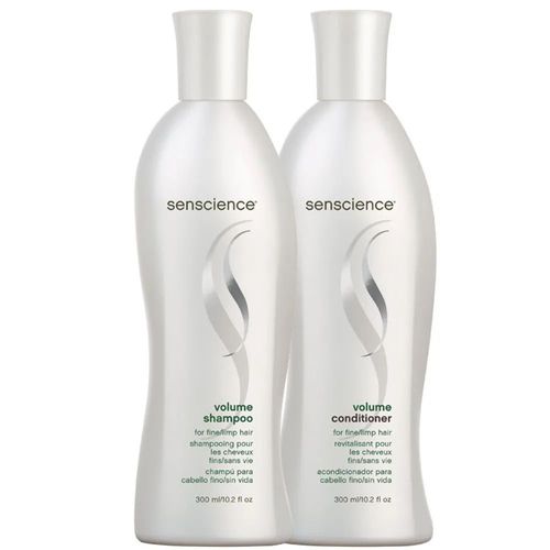 Kit Senscience Volume Shampoo 300ml + Condicionador 300ml