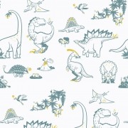 Papel De Parede Adesivo Dinossauros mod05