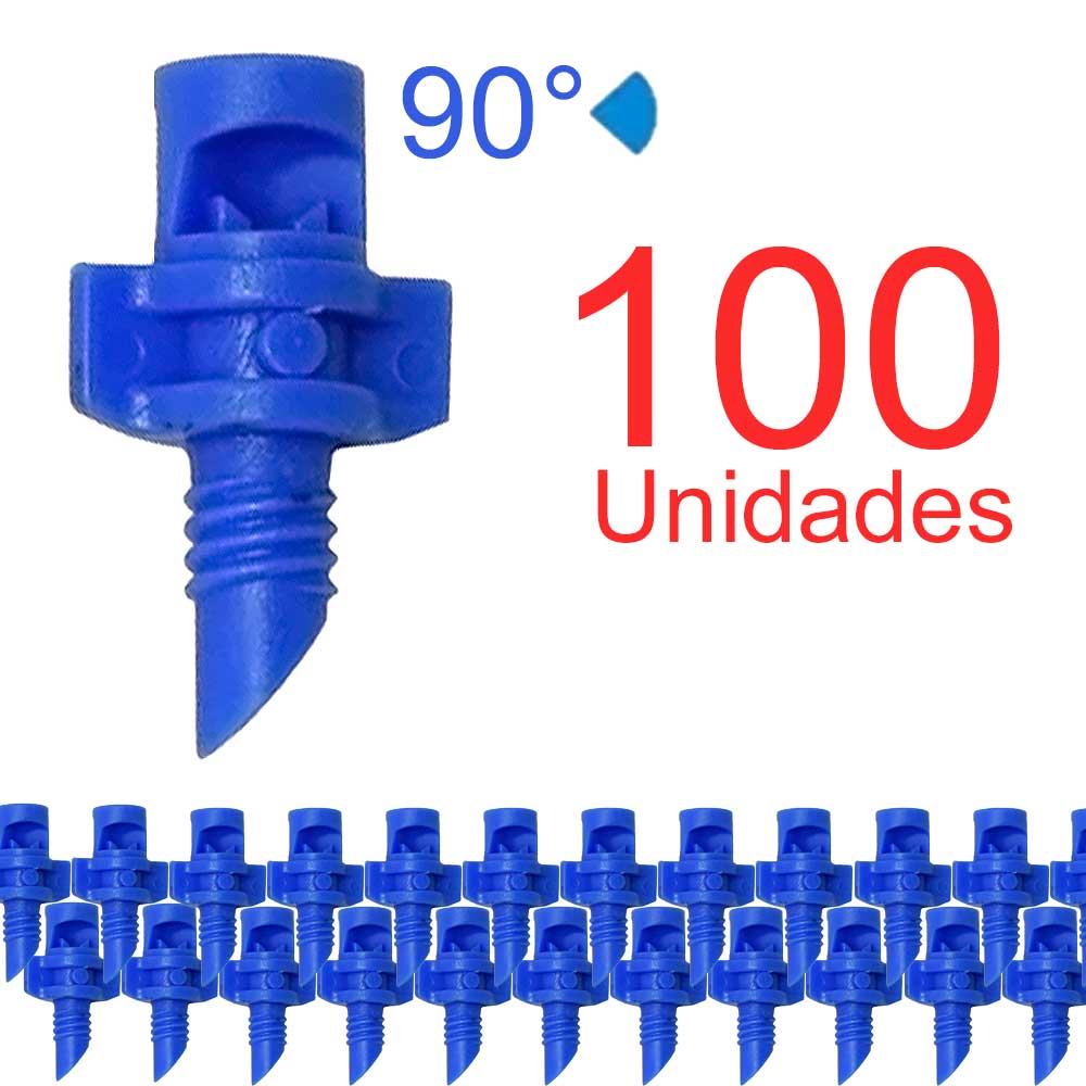 Microaspersor Single Piece 90º - 100 Unidades
