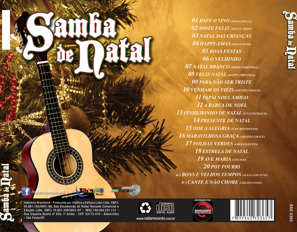 CD SAMBA DE NATAL