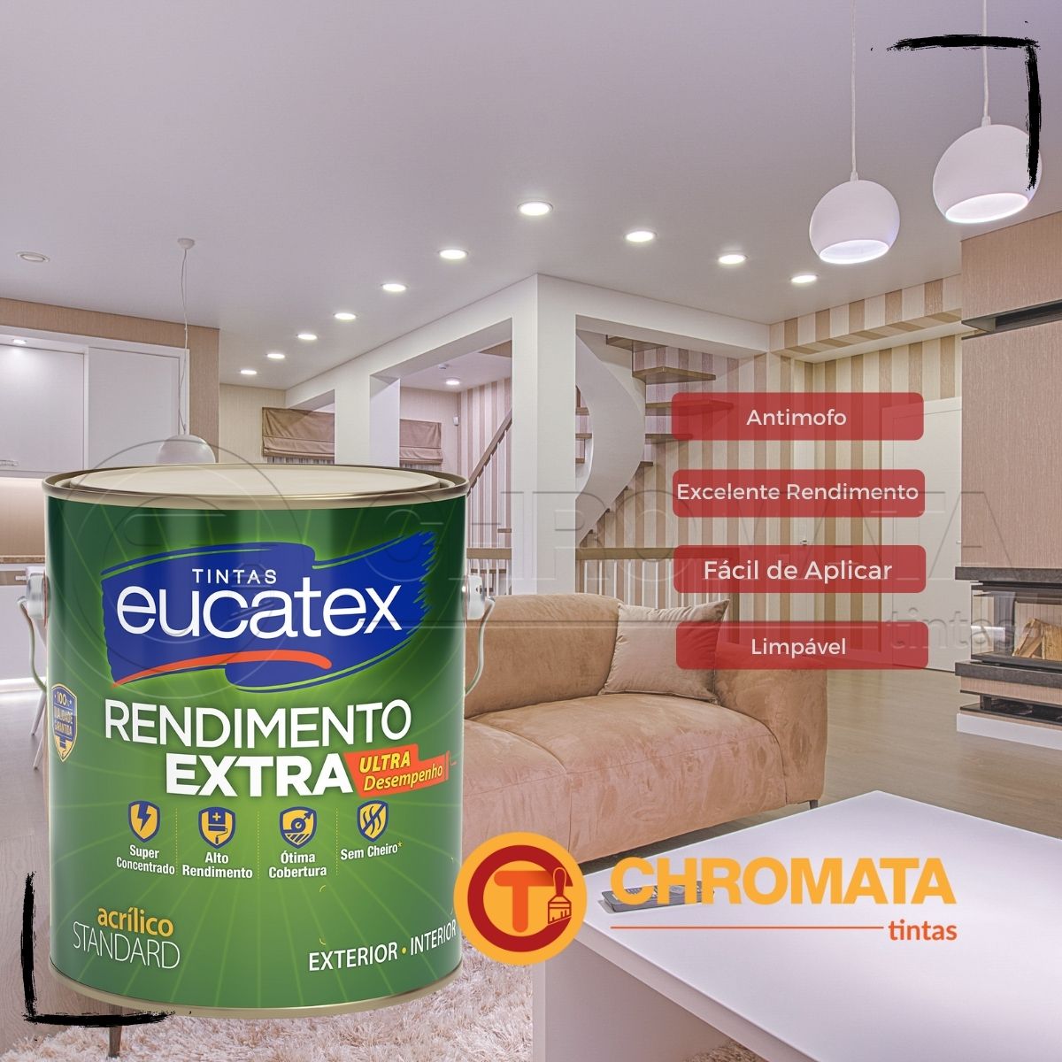 Eucatex Rendimento Extra 3,6L*