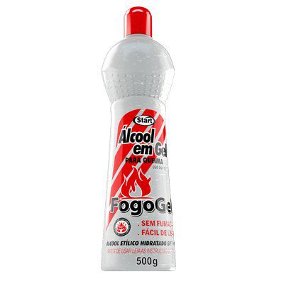 Álcool em Gel FogoGel 80º Start | 500 mL | 5 litros