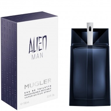 Alien Man Refillable Mugler - Perfume masculino Eau de Toilette 100ml